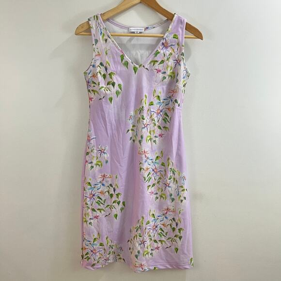 ALA von Auersperg Floral Dress Sheer Dress with  Under Dress Size XS - Picture 6 of 10